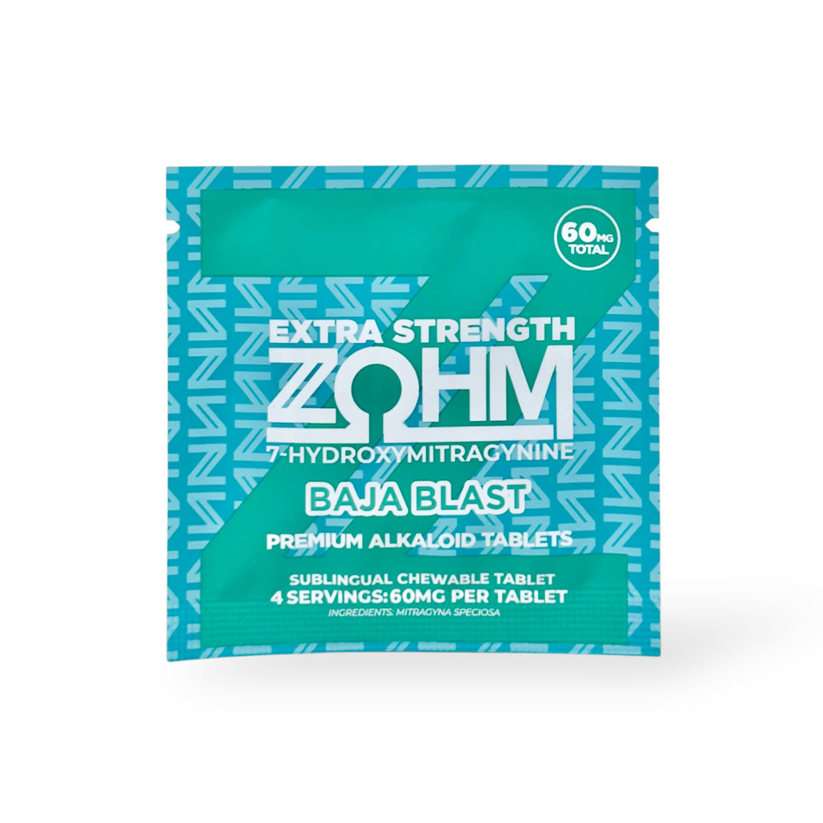 ZOHM Extra Strength 360 60mg 7-OH tablets