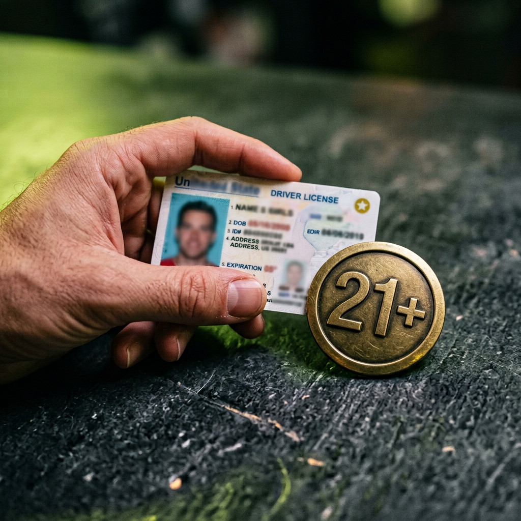 21 plus age verification ID check