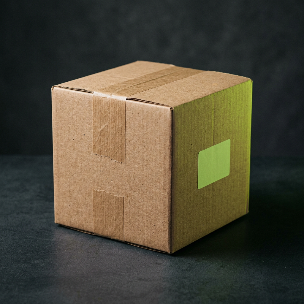 Discreet plain shipping box